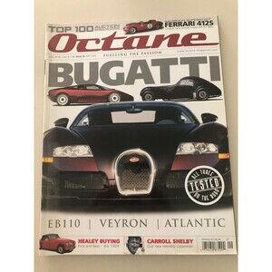 Octane Magazine UK No 39 Sep 2006 Bugatti EB110, Veyron, Atlantic, Healey 100/4,